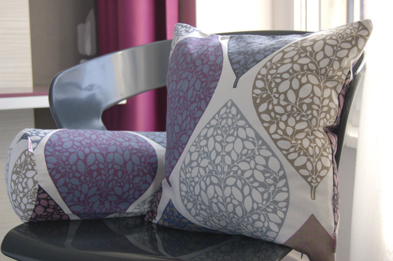 Housse de coussin ronde env. 80 cm Ø 100% coton beties « Momente »