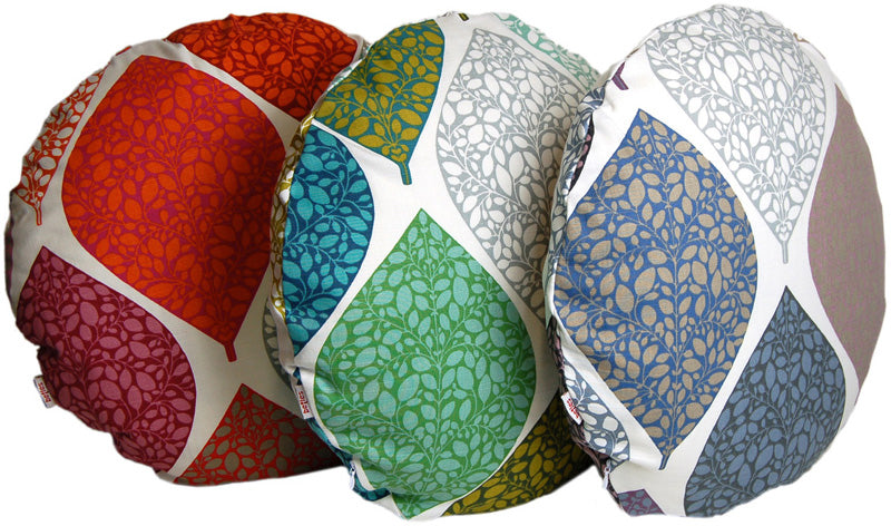 Housse de coussin ronde env. 80 cm Ø 100% coton beties « Momente »
