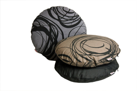 Kissenhülle rund ca. 40 cm Ø 100% Baumwolle beties "Mystik"