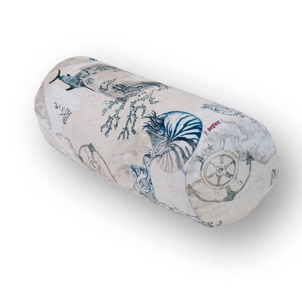 Couvre-cou environ 15x40 cm beties ivoire "Nautic Mistral"