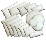 Rundes Federkissen Ø 80 cm Innenkissen – Bodenkissen Füllkissen – beties Publik