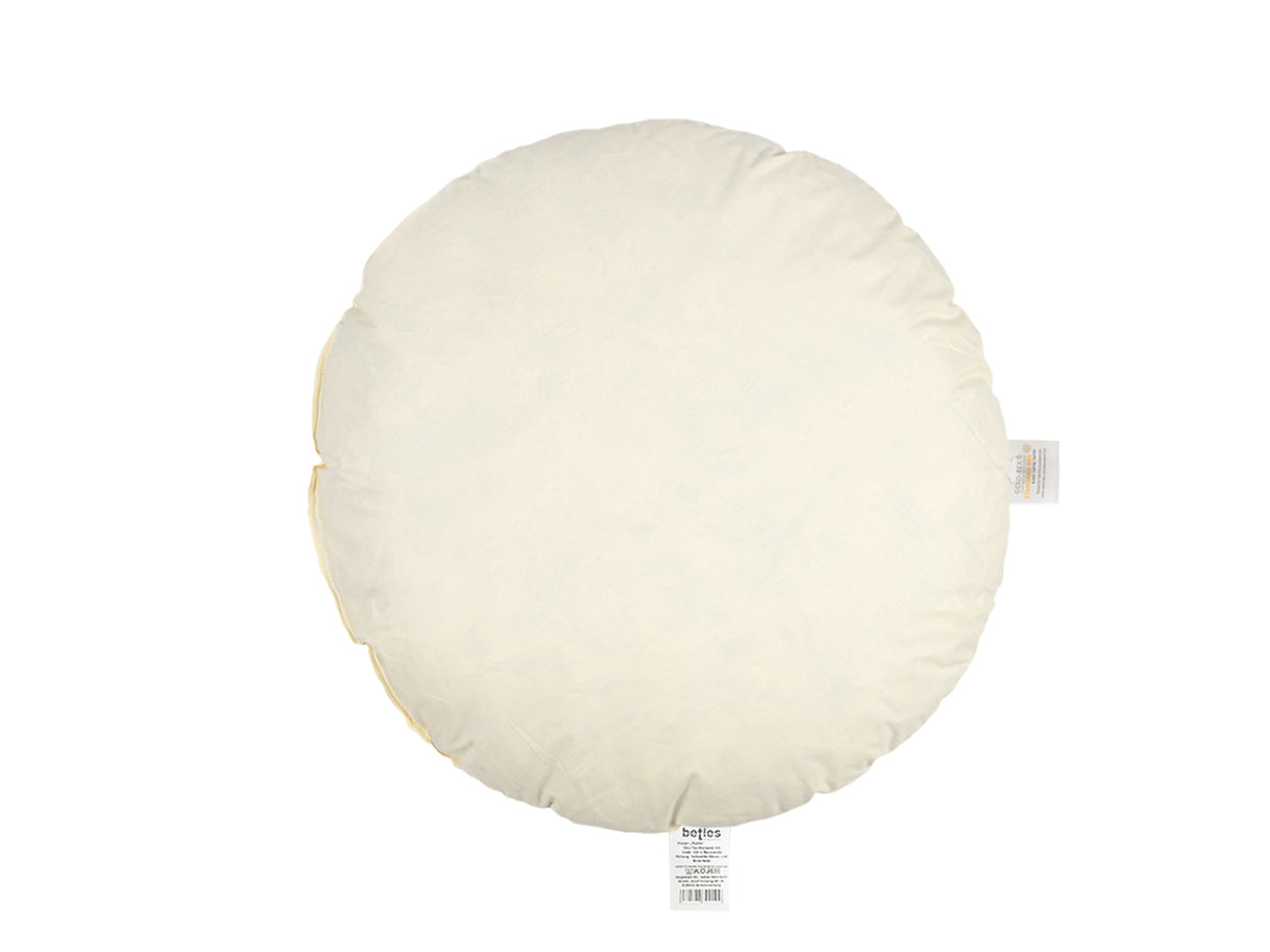 Federkissen rund ca. 60 cm Ø waschbar Bezug Baumwolle beties "Publik"