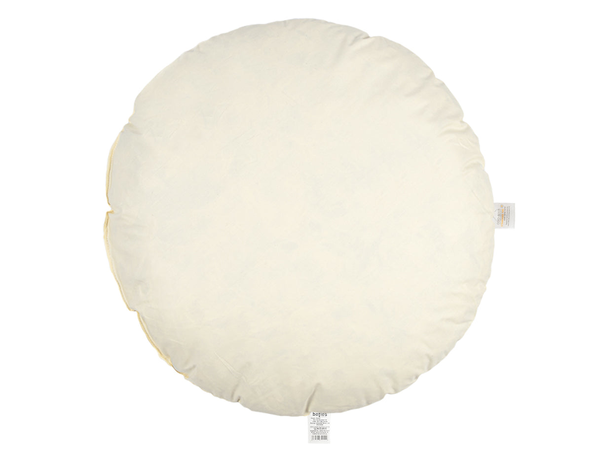 Federkissen rund ca. 80 cm Ø waschbar Bezug Baumwolle beties "Publik"