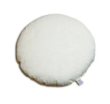 Coussin en plumes rond env. 80 cm Ø housse lavable coton beties "Publik"