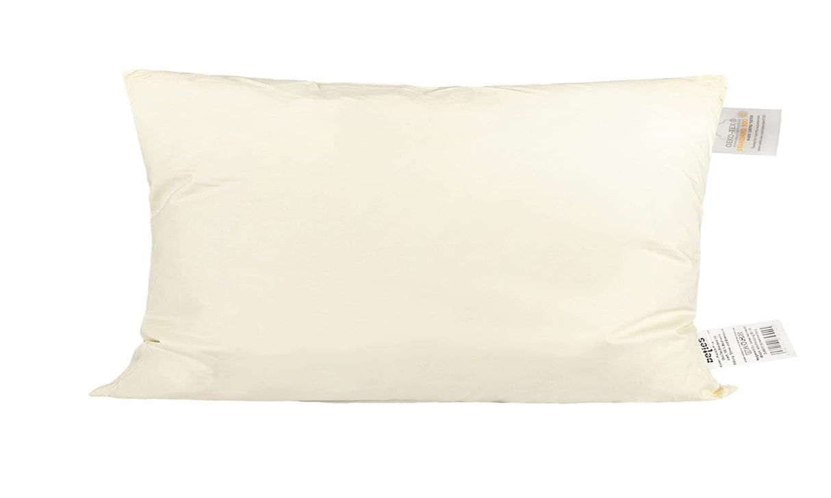 Daunenkissen ca. 30x50 cm Bezug Baumwolle waschbar beties "PublikSoft“