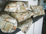 Housse de rouleau XL env. 25x70 cm Un pur confort beties "Rustika"