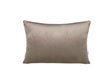 Kissenhülle 25x35 cm Samt in taupe – beties Samt&Sonders