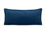 Kissenhülle ca. 30x70 cm admiral-blau beties "Samt&Sonders"