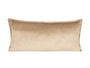 Kissenhülle ca. 30x70 cm braun-beige beties "Samt&Sonders"