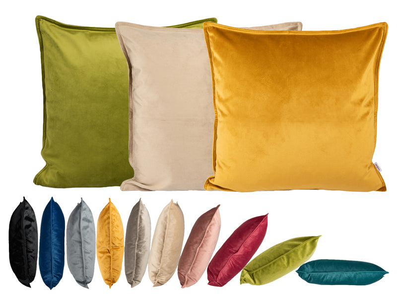 Housse de coussin env. 50x50 cm velours câlin beties "Samt&amp;Sonders"