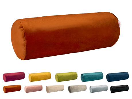 Nackenrollen Hülle ca. 15x40 cm kuscheliger Samt beties "Samt&Sonders"