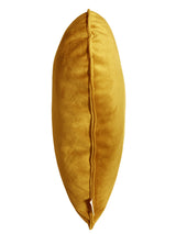 Herzkissen gefüllt ca. 34x32 cm Samt Deko Formkissen beties "Samt&Sonders