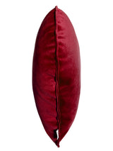 Herzkissen gefüllt ca. 34x32 cm Samt Deko Formkissen beties "Samt&Sonders