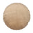 Kissenhülle rund ca. 60 cm Ø braun-beige beties "Samt&Sonders"