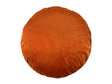Kissenhülle rund ca. 80 cm Ø rost-orange beties "Samt&Sonders"