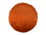 Kissenhülle rund ca. 80 cm Ø rost-orange beties "Samt&Sonders"
