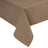 Tischdecke ca. 110x110 cm deep-taupe beties "Wunschton"