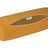 Nackenrollen Hülle ca. 15x40 cm safran-gelb beties "Wunschton"