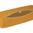 XL Rollen Hülle ca. 25x70 cm safran-gelb beties "Wunschton"