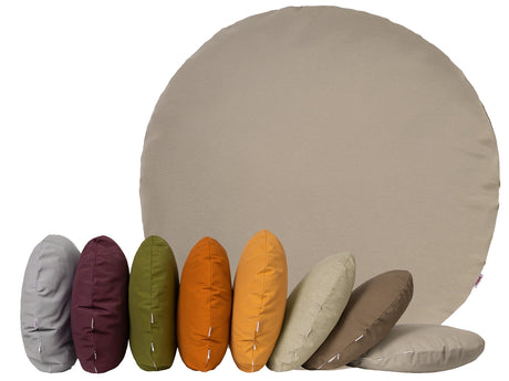 Kissenhülle rund ca. 100 cm Ø der ideale Uni Begleiter beties "Wunschton"