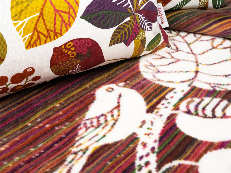 Couverture réversible couverture chaude mélange de coton env. 150x200 cm "Magic Forest" beties