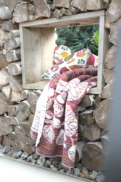 Couverture réversible couverture chaude mélange de coton env. 150x200 cm "Magic Forest" beties