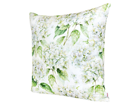 Kissenhülle ca. 50x50 cm weiß Hortensie beties "Landlust"