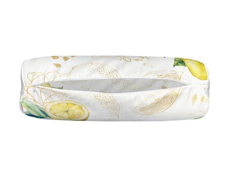 Hülle für Nackenrollen ca. 15x40 cm aus 100% Baumwolle - Zitronen-Designn Design "Italy Collection" beties