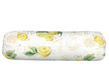 Hochwertige XL Rollen Hülle ca. 25x70 cm aus 100% Baumwolle – Zitronen-Design aus der beties "Italy Collection"