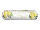 Hochwertige XL Rollen Hülle ca. 25x70 cm aus 100% Baumwolle – Zitronen-Design aus der beties "Italy Collection"