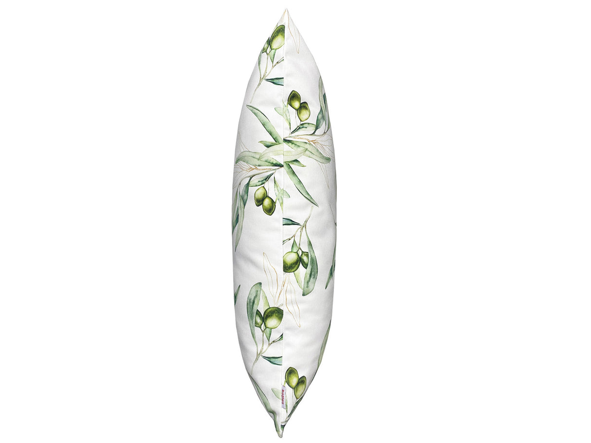 Mediterrane Kissenhülle ca. 60x60 cm aus 100% Baumwolle - Oliven Design aus der beties "Italy Collection"