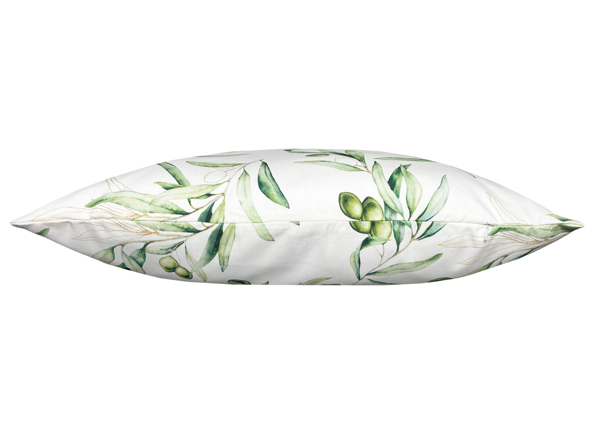 Mediterrane Kissenhülle ca. 60x60 cm aus 100% Baumwolle - Oliven Design aus der beties "Italy Collection"