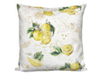 Hochwertige Kissenhülle ca. 60x60 cm aus 100% Baumwolle – Zitronen-Design aus der beties "Italy Collection"