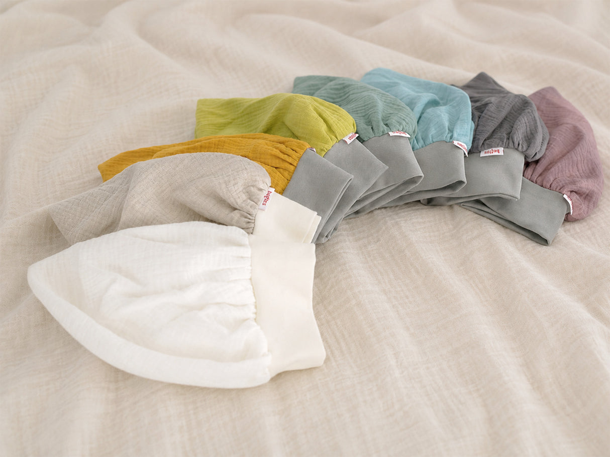 Pointed hat, sleeping cap, nightcap, long beanie, 100% cotton jersey, one-size unisex, beties "BasicSoft"