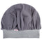  beties Musselin Bonnet Haarhaube Basalt Grau – 100% Bio-Baumwolle Musselin 