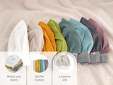 Pointed hat, sleeping cap, nightcap, long beanie, 100% cotton jersey, one-size unisex, beties "BasicSoft"