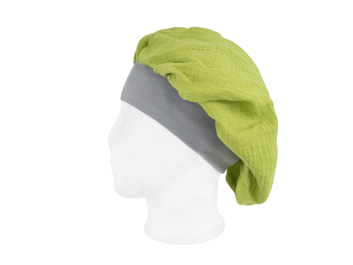 Pointed hat, sleeping cap, nightcap, long beanie, 100% cotton jersey, one-size unisex, beties "BasicSoft"