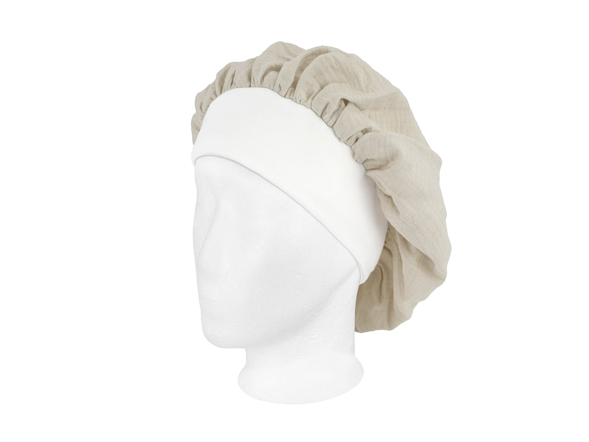 Pointed hat, sleeping cap, nightcap, long beanie, 100% cotton jersey, one-size unisex, beties "BasicSoft"