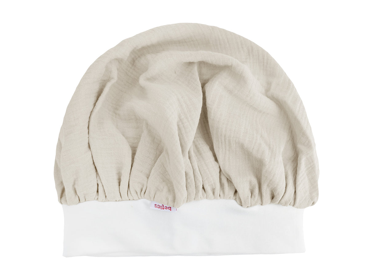 Pointed hat, sleeping cap, nightcap, long beanie, 100% cotton jersey, one-size unisex, beties "BasicSoft"