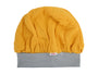  beties Musselin Bonnet Haarhaube Manuka Gelb –  100% Bio-Baumwolle Musselin 
