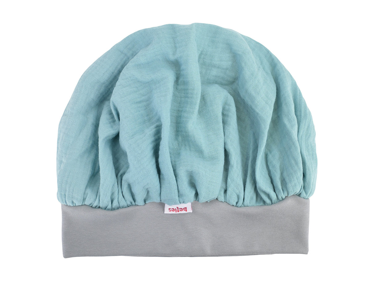 Pointed hat, sleeping cap, nightcap, long beanie, 100% cotton jersey, one-size unisex, beties "BasicSoft"