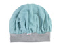  beties Musselin Bonnet Haarhaube Mineral Blau – 100% Bio-Baumwolle Musselin 