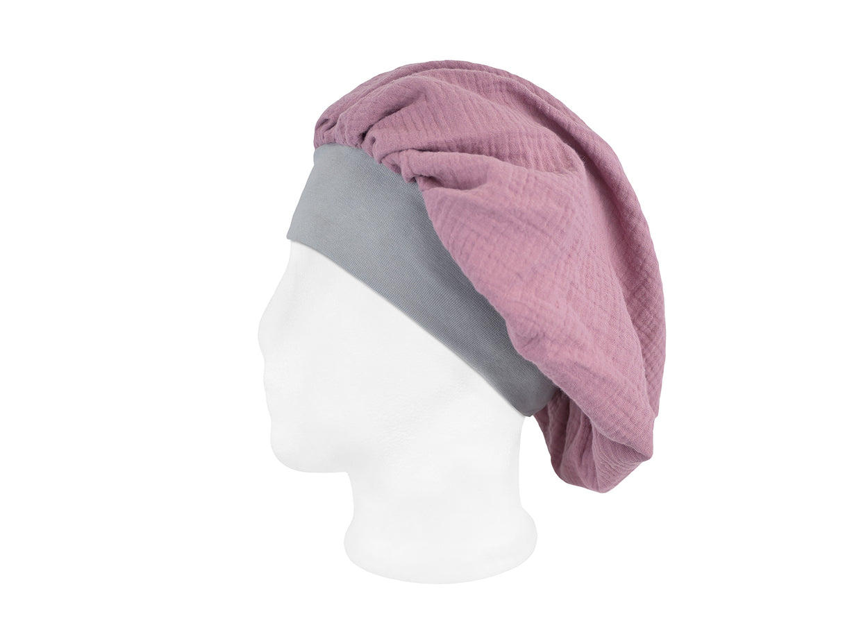 Pointed hat, sleeping cap, nightcap, long beanie, 100% cotton jersey, one-size unisex, beties "BasicSoft"