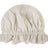  beties Musselin Haarhaube Schlafmütze aus hochwertigem Musselin, Mandel Beige 