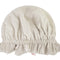  beties Musselin Haarhaube Schlafmütze aus hochwertigem Musselin, Mandel Beige 