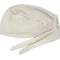  beties Musselin Schlafmütze OP-Haube – Mandelbeige – liegend – 100% Musselin 