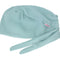  beties Musselin Schlafmütze OP-Haube – Mineralblau liegend – 100% Musselin 