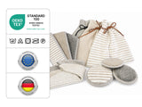 Sauna Beanie aus Leinen-Frottee – weicher One Size Saunahut | SAVU