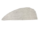 Haarturban 25x70 cm aus Leinen-Frottee mit Knopf | SAVU