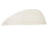 Haarturban 25x70 cm aus Leinen-Frottee mit Knopf | SAVU